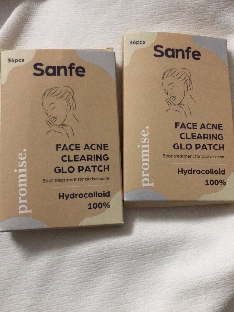 Sanfe Face Acne Clearing Glo Patch Pack Of 2