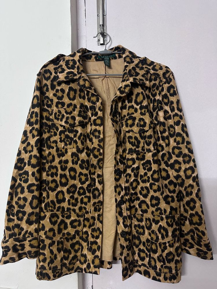 Ralph Lauren Leopard Print Jacket