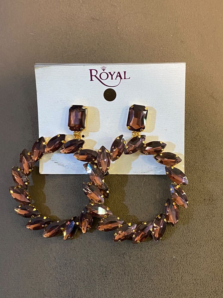 Royal Hoop Earrings