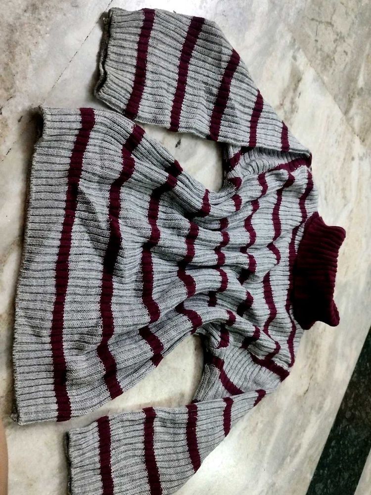 High Neck Sweater