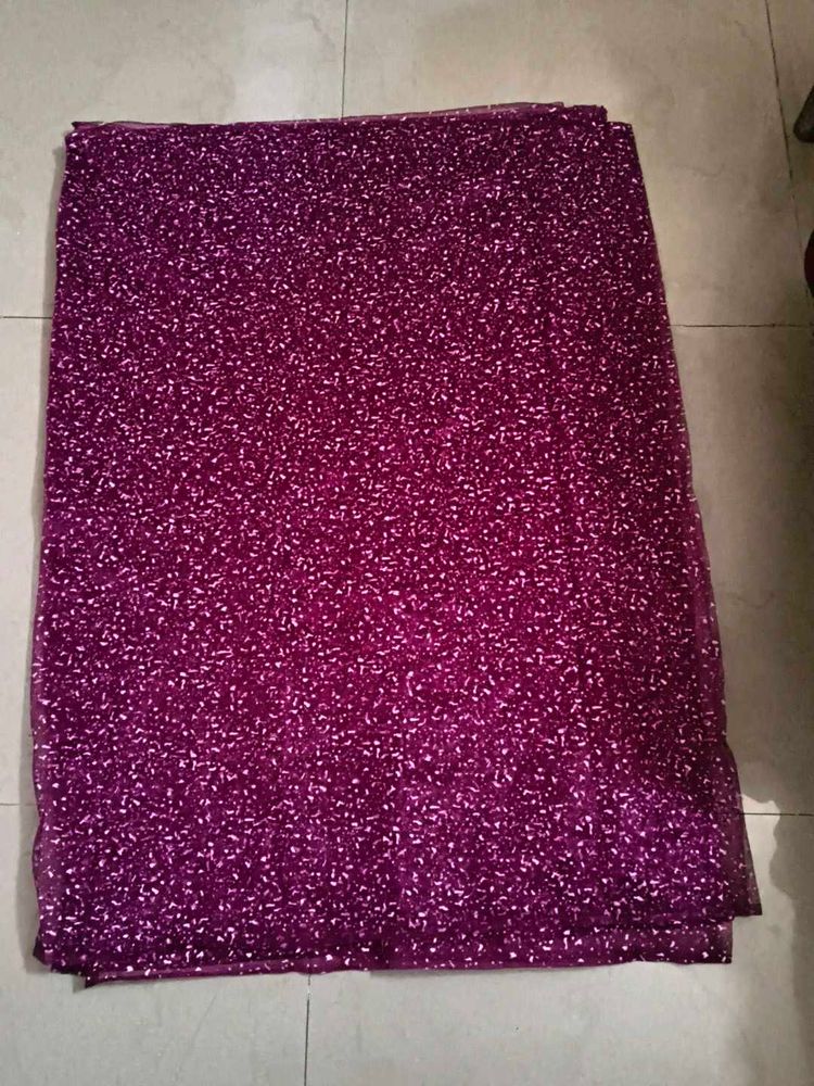 Purple Glitter Fabric