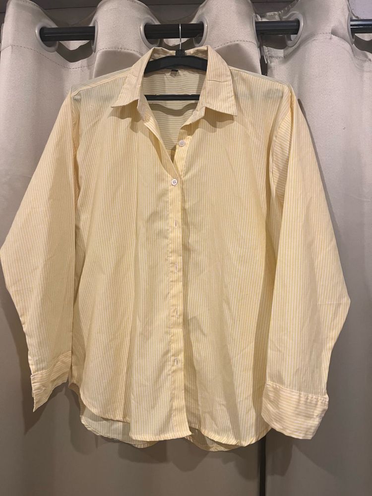 Classic Striped Button-Up Shirt