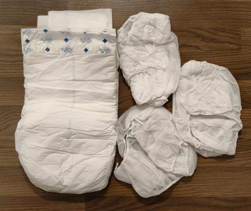 1Adult Diaper+3Underwears