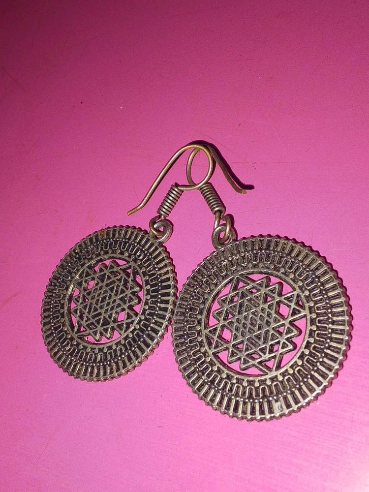 Statement Mandala Earrings