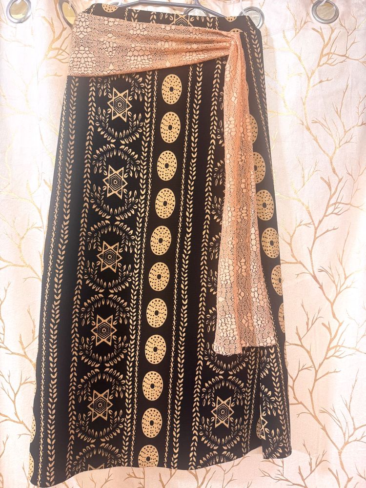Bohemian Print Ethnic Skirt