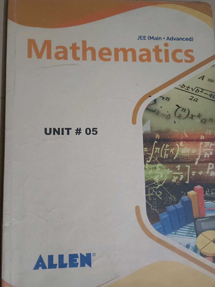 Allen Mathematics JEE (Main + Advanced) Unit 05