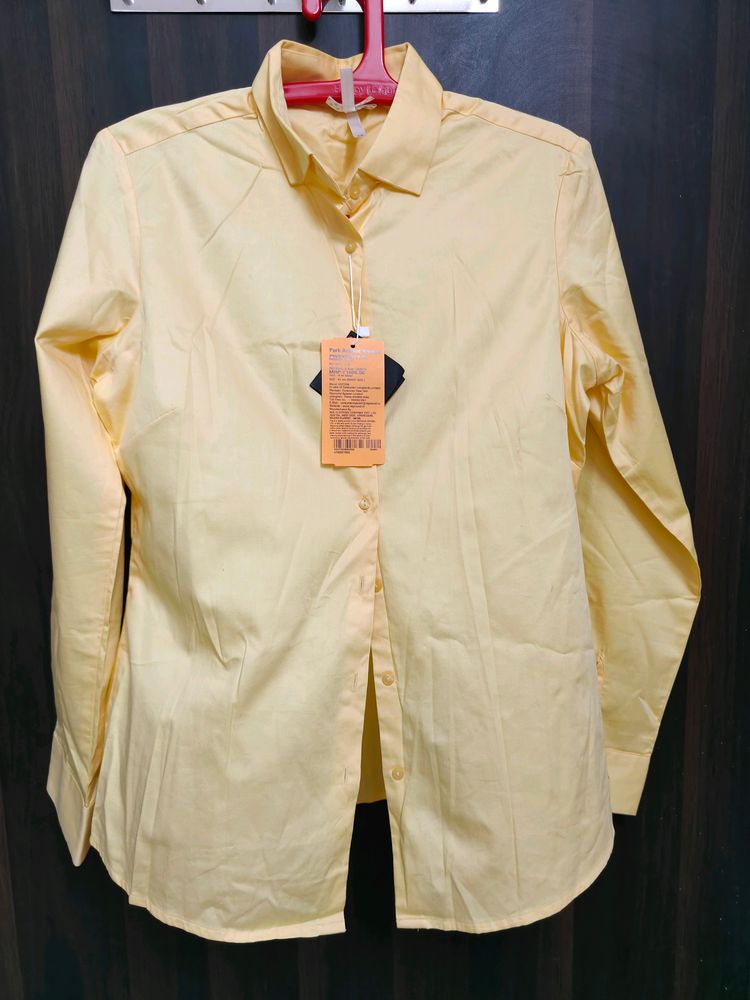 Yellow Formal Shirt