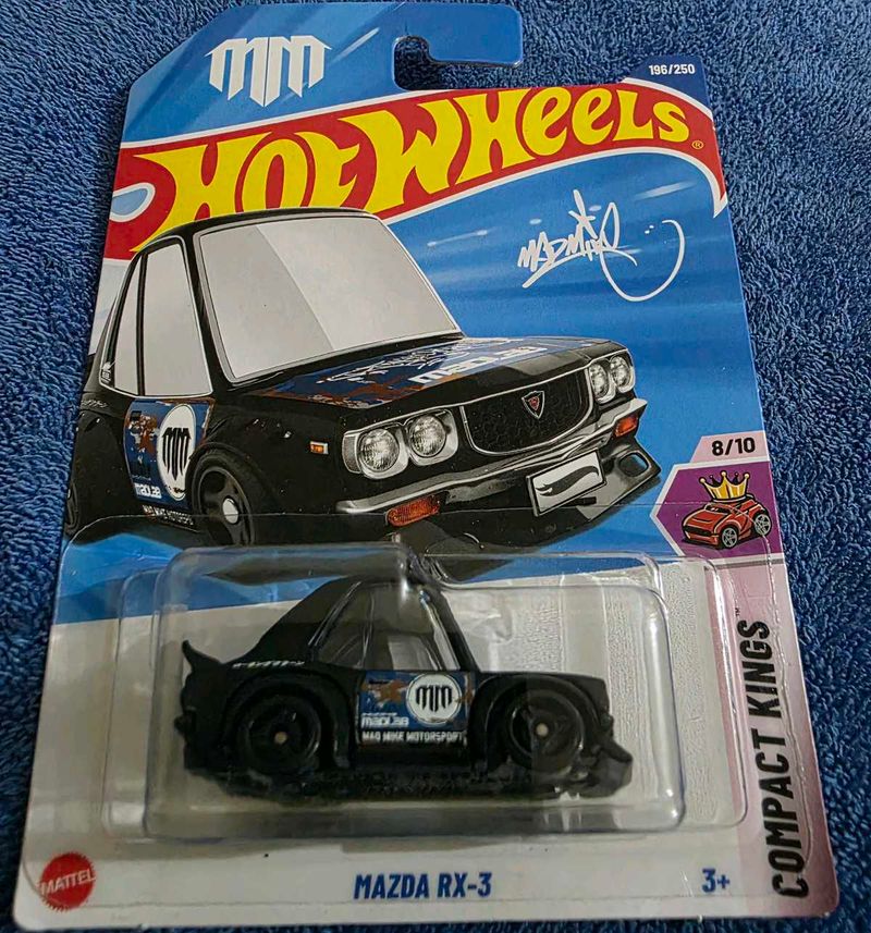 Super Rare Mainline Hot Wheels Mazda RX-3