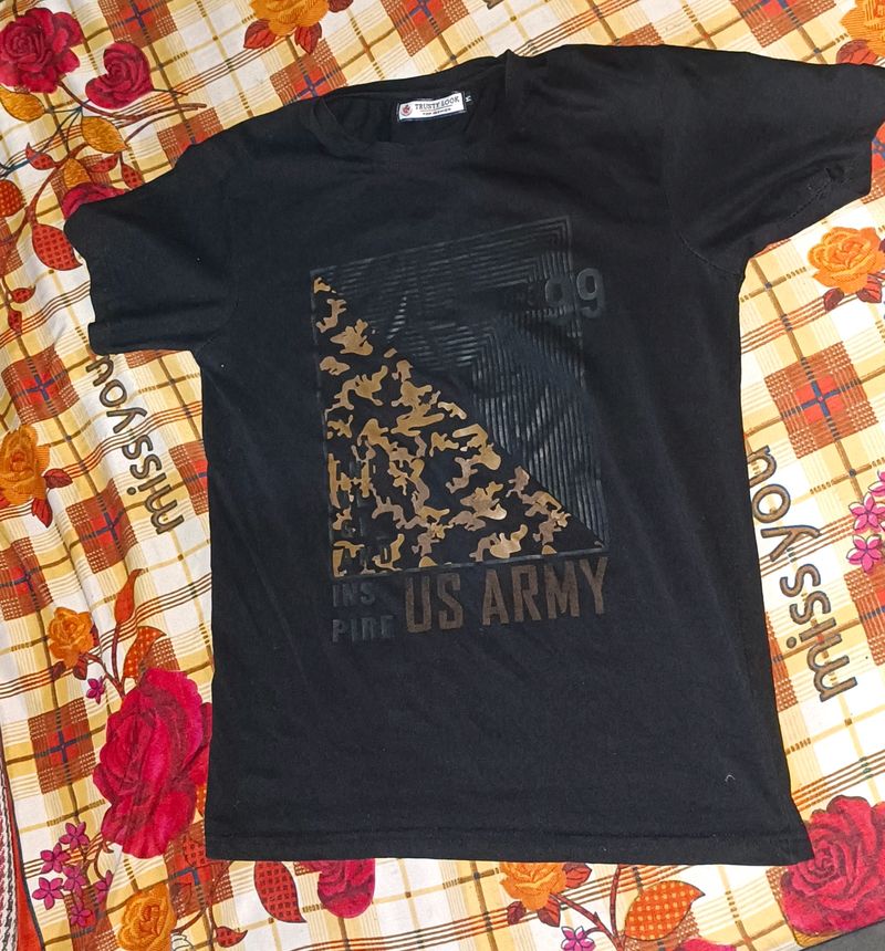 Black Tees M Size