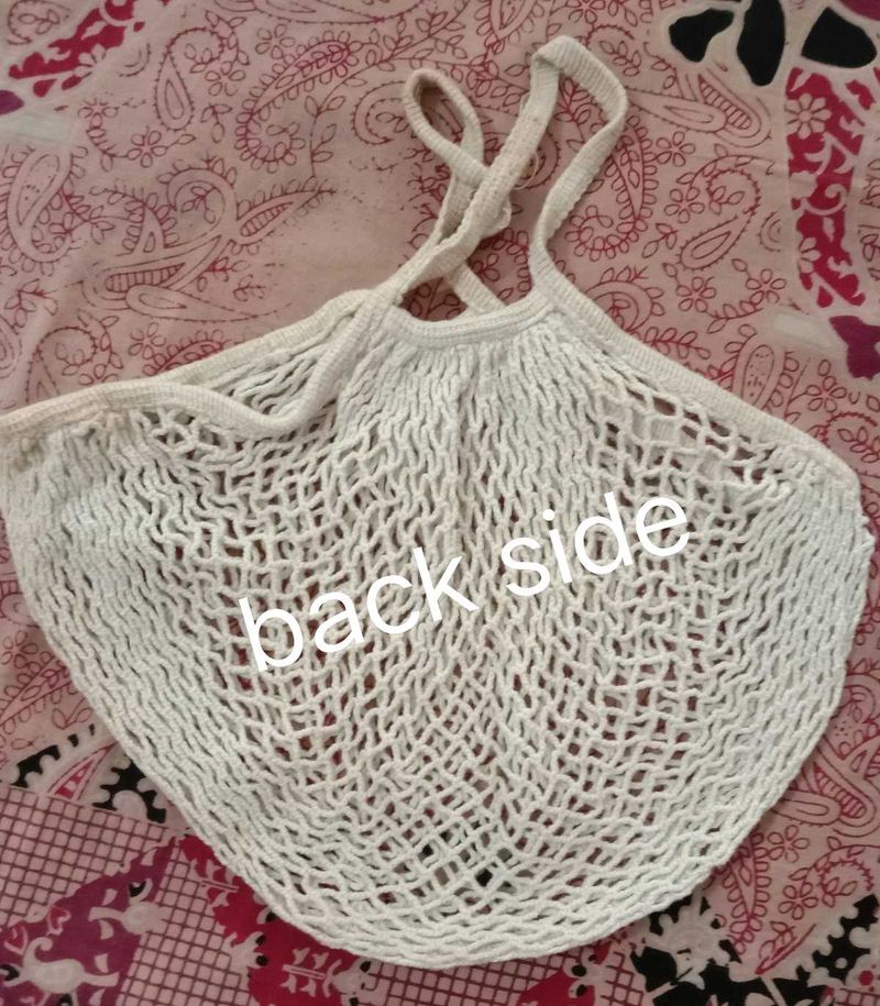thread knitted bag for daily use