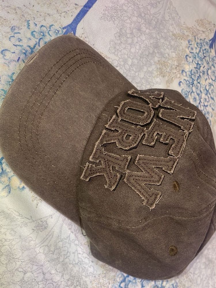 Brown "New York" Baseball Cap