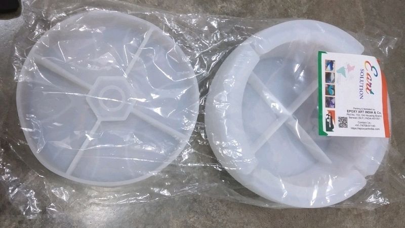Resin Art Round Box Molds