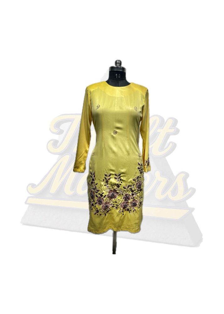 Yellow Floral Kurta