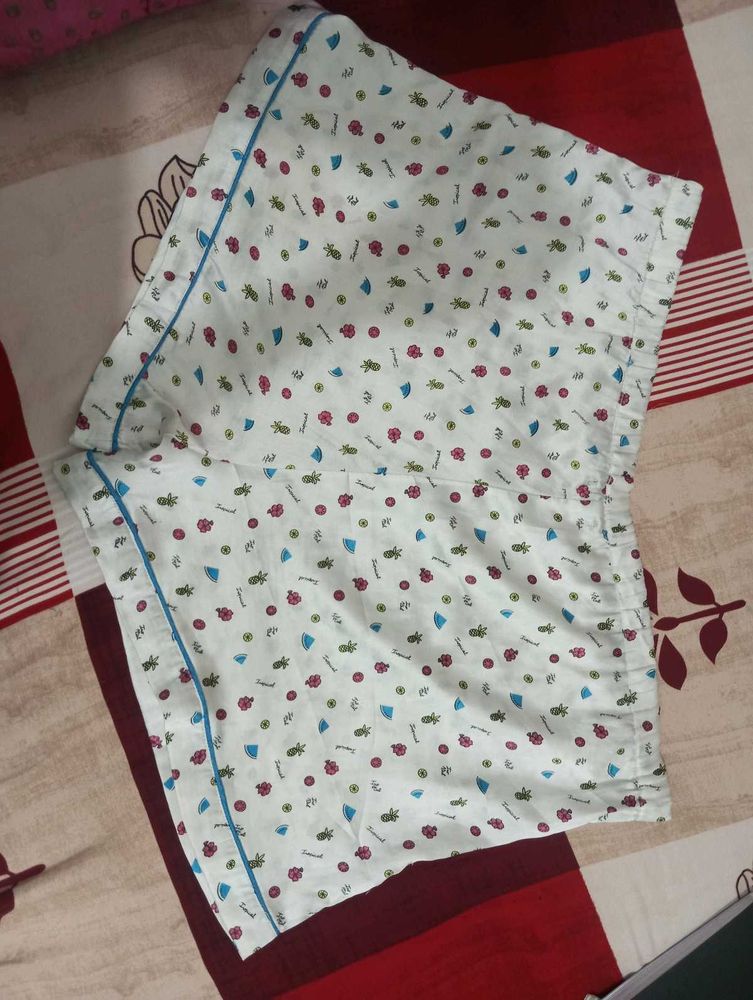 Cute Print Pajama Shorts