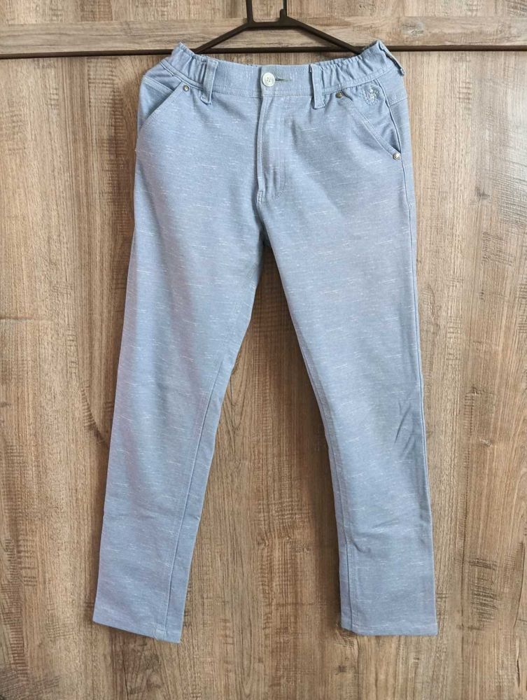 LIGHT BLUE CASUAL PANTS
