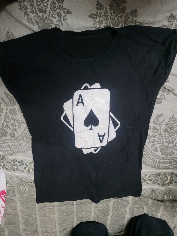 Black Ace of Spades T-Shirt