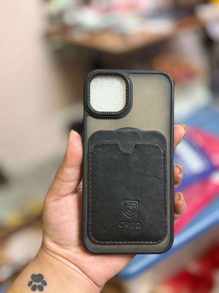 CRED i Phone 13 Case with Wallet