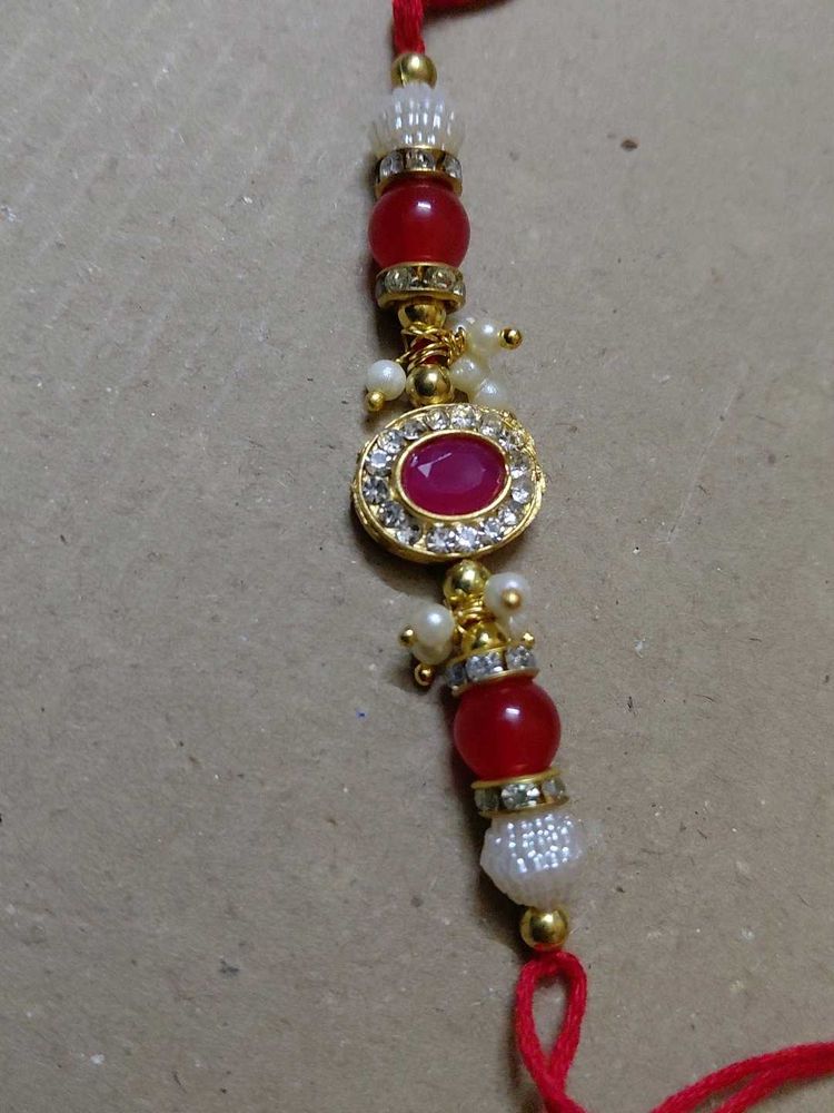 Beautiful handmade rakhis with stones 😍