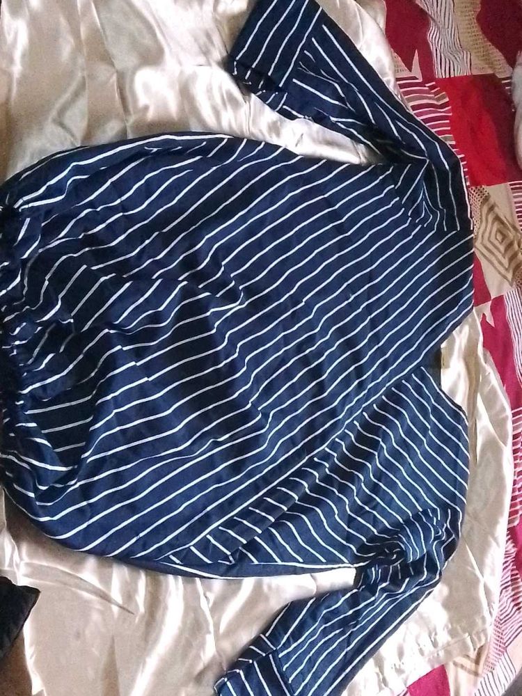 Striped Long Sleeve Top
