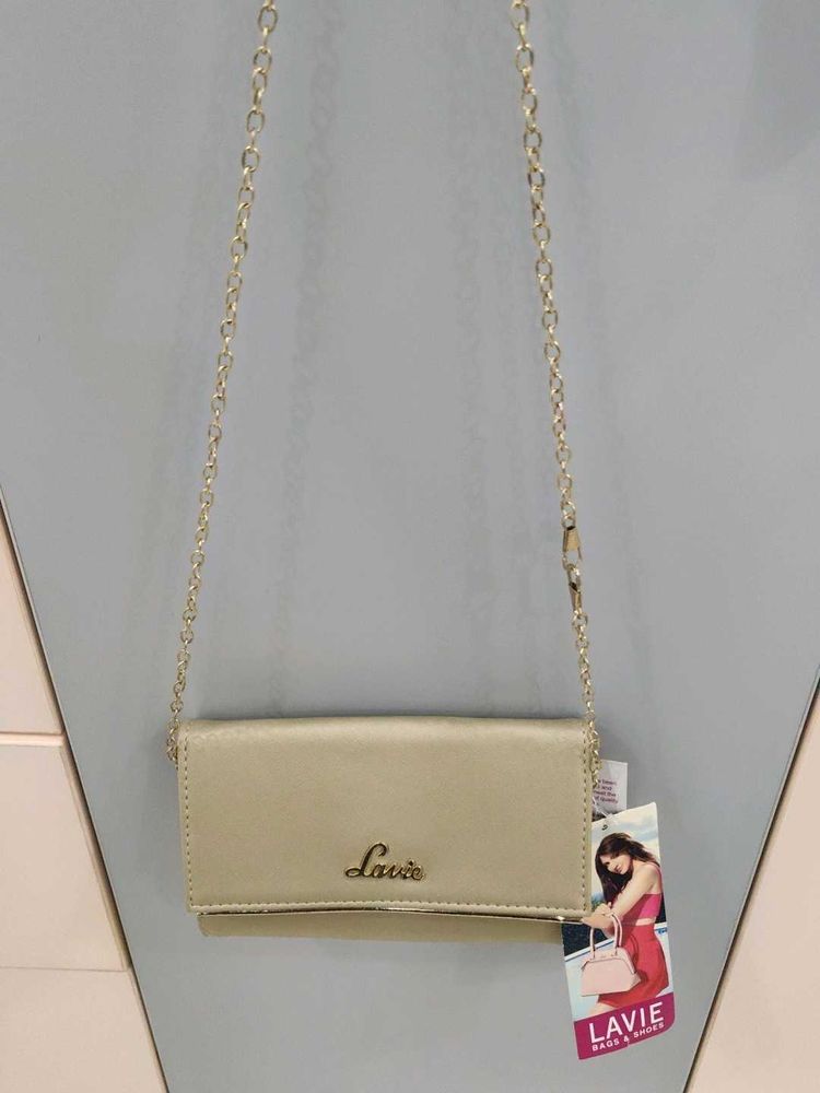 Lavie Gold Sling Bag
