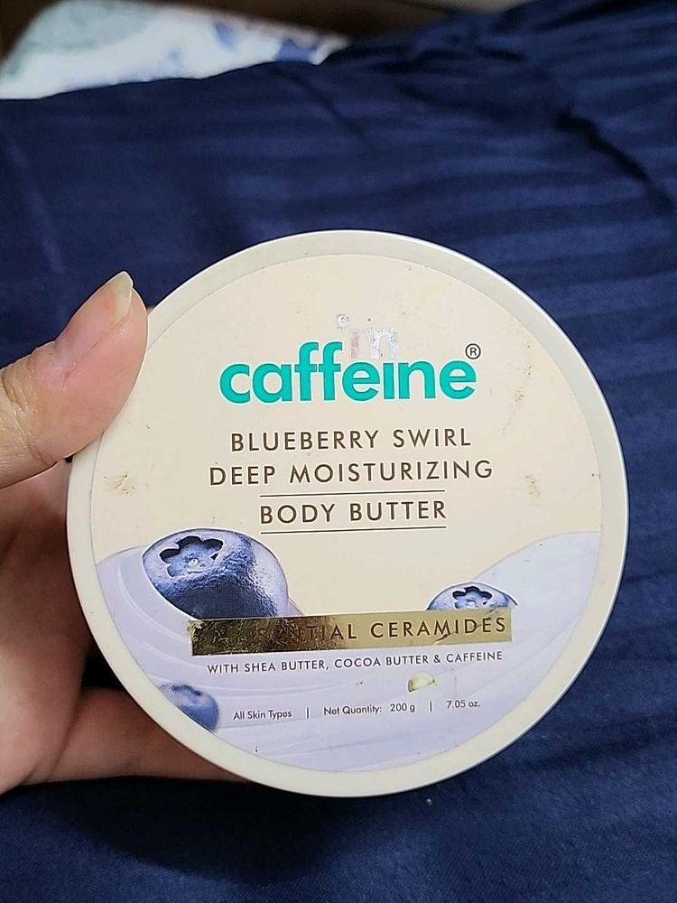 Caffeine Blueberry Deep Moisturizing Body Butter