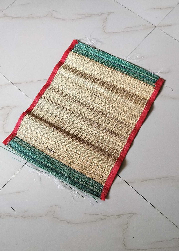 Handwoven Straw Mat