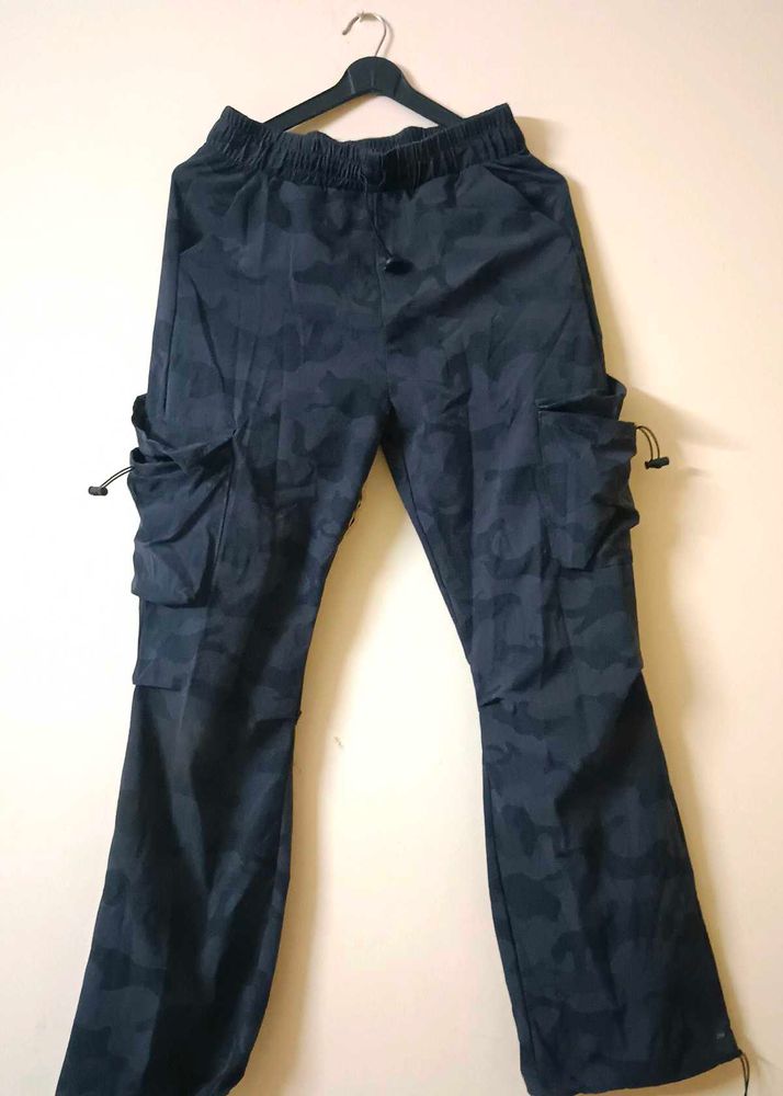 Camo Flare Cargo Pants
