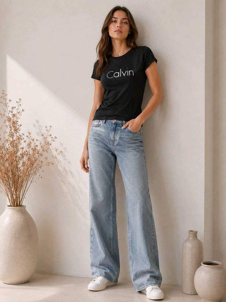 🖤 CALVIN KLEIN JEANS | Classic Black Logo T-Shirt