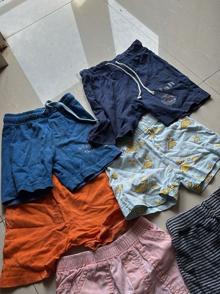 baby boy  Shorts combo 6nos