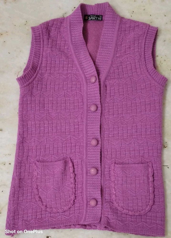 Stylish Sleeveless Knit Vest