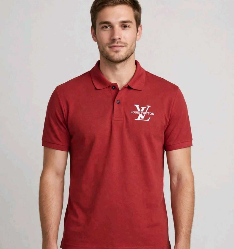 Louis Vuitton Inspired Polo Shirt