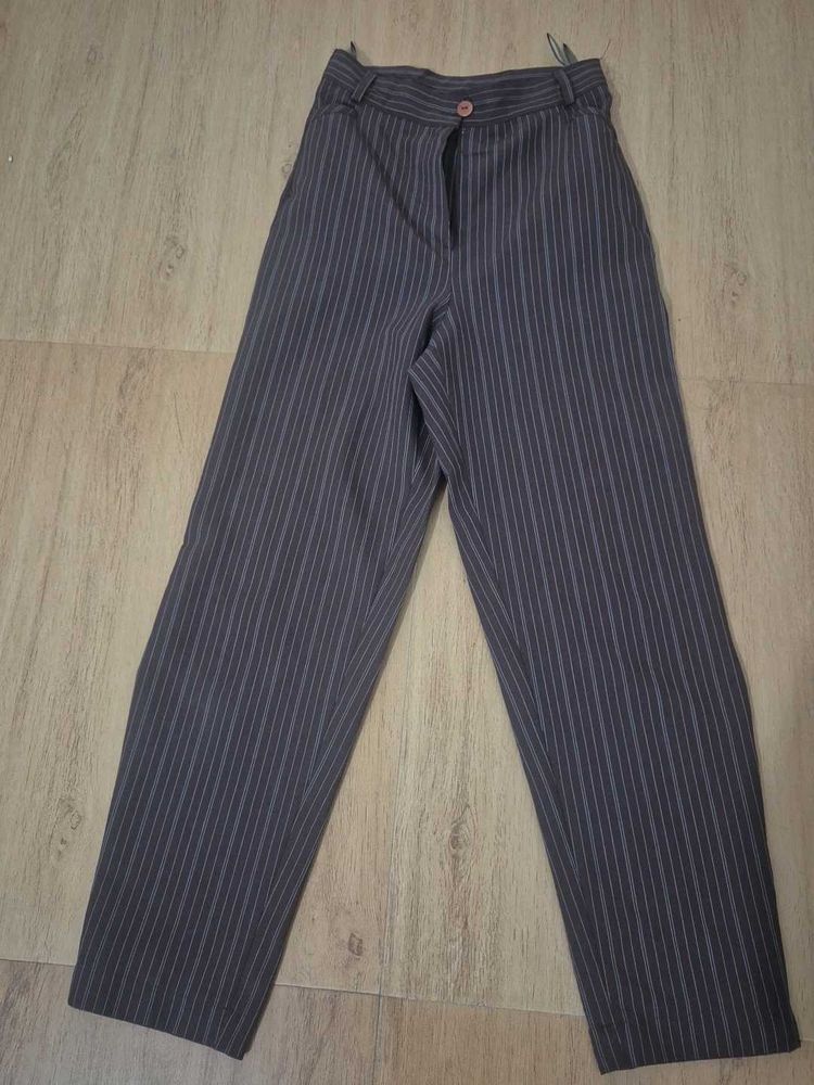 Striped Wide Leg formal pents for womens