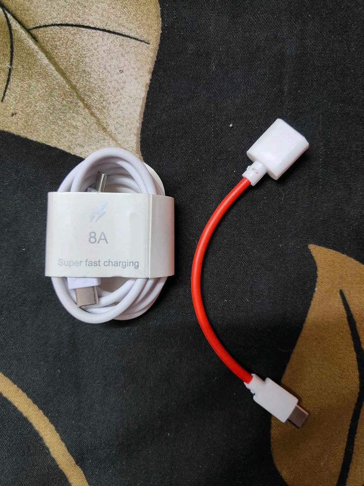 USB Type C to Cable with OTG Adaptor