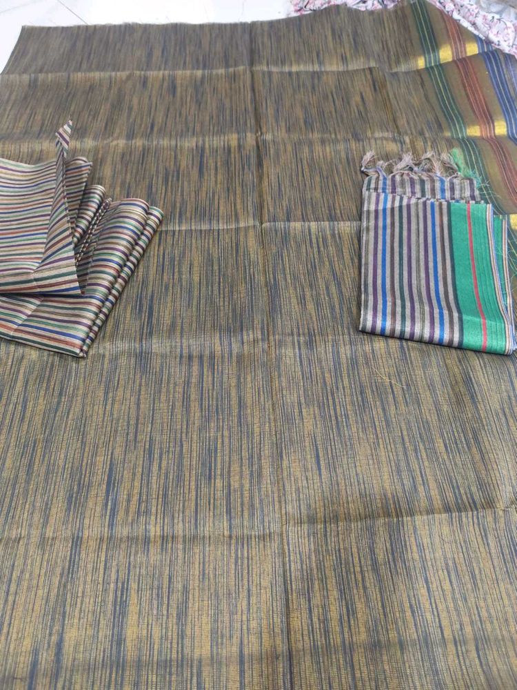 soft handloom khadi plz check picture for detail