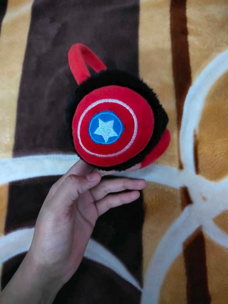 Captain America Ear Muffs