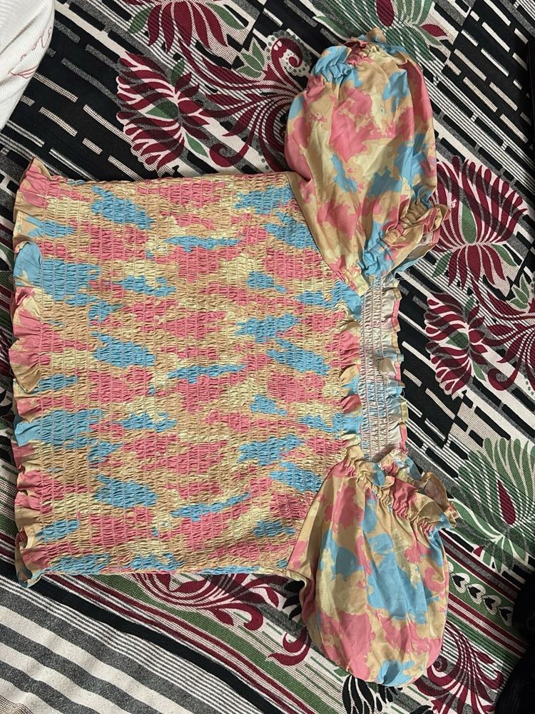 Multi Color crop top
