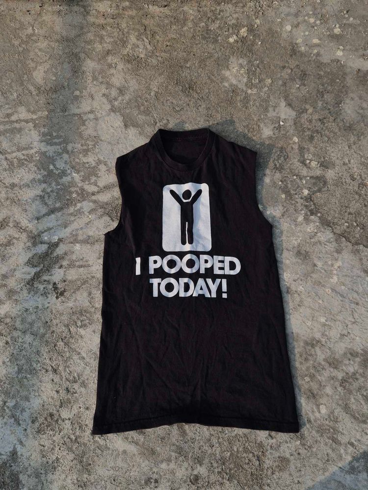 Funny 'I Pooped Today!' Tank Top