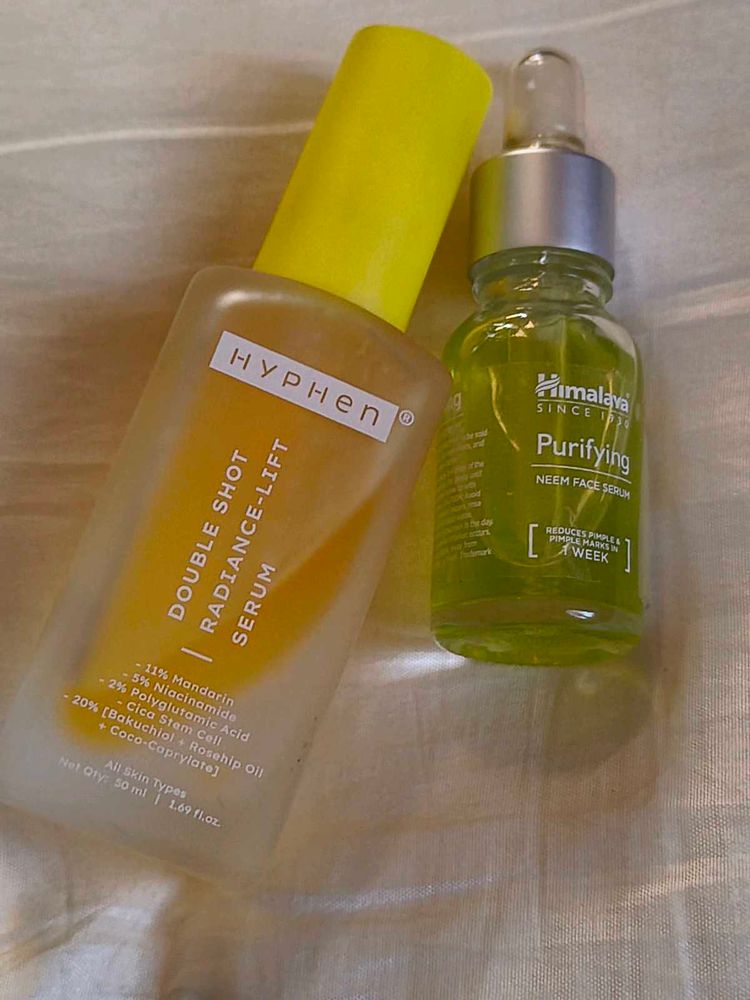 Hyphen &amp; Himalaya Face Serums