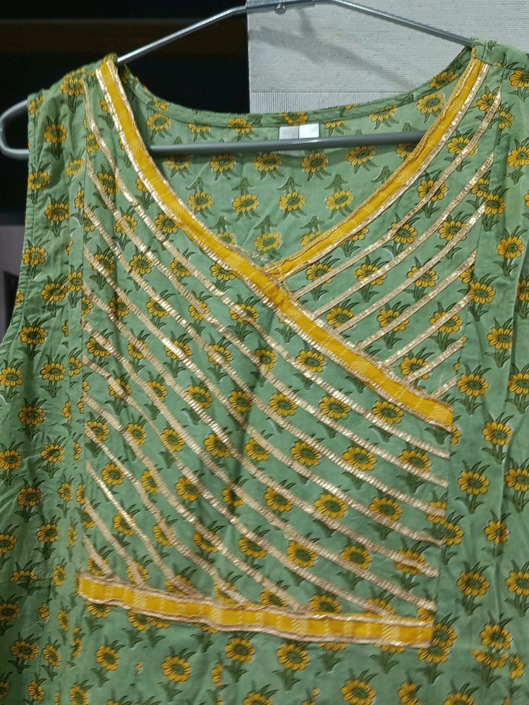 Mustard Kurta Set ₹530