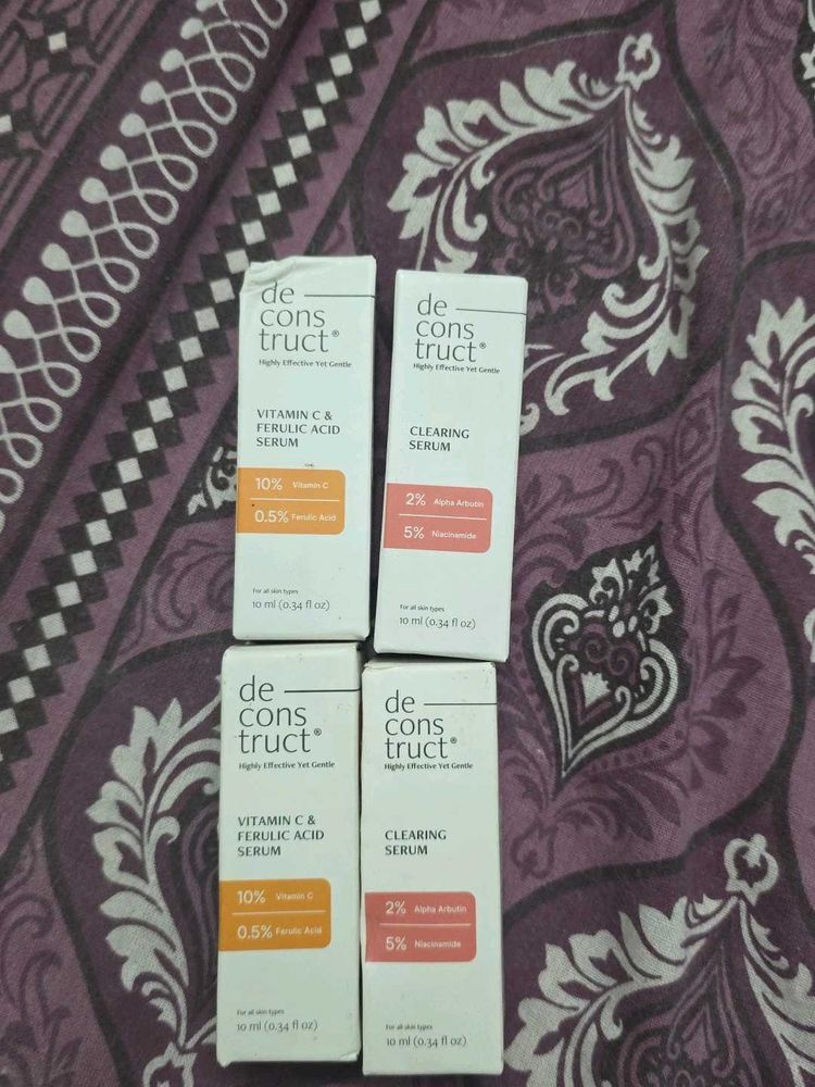 Deconstruct Vitamin C and Clearing Serum