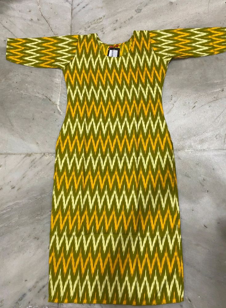 New Yellow Kurti