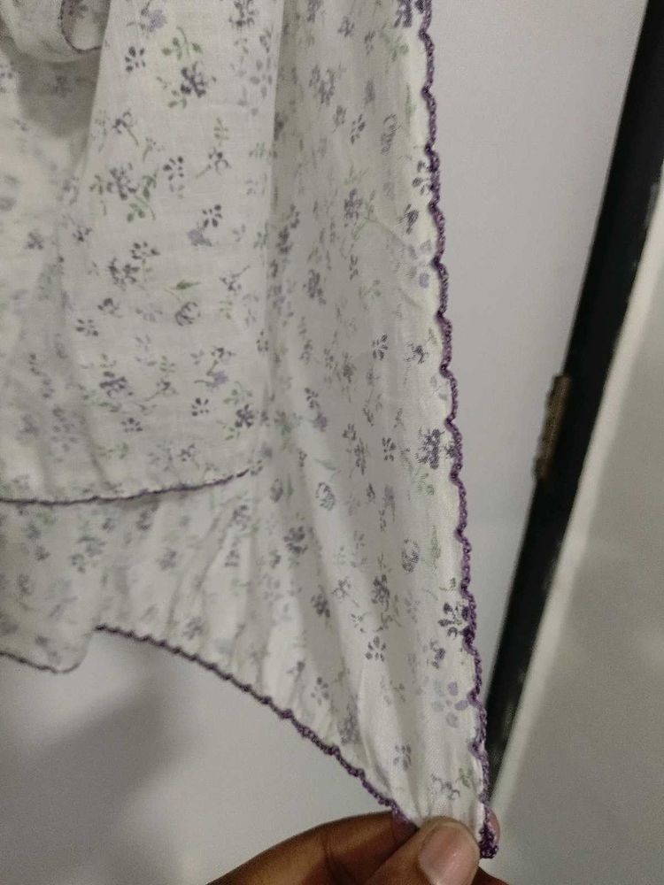 Floral Print Dupatta