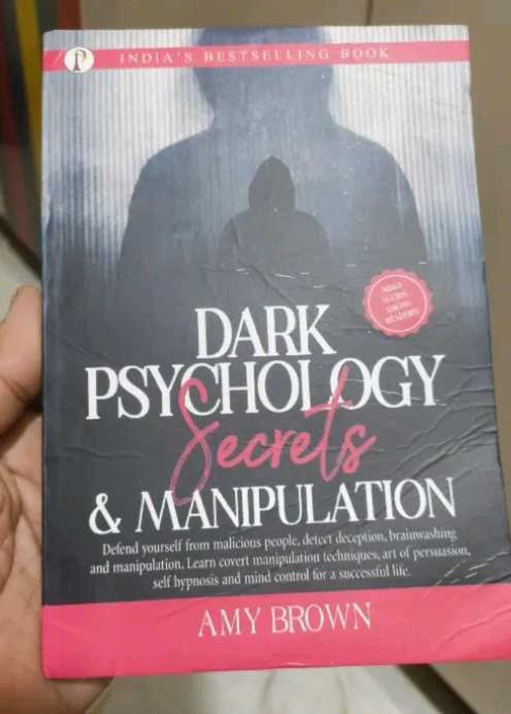 Dark Psychology Secrets &amp; Manipulation Book