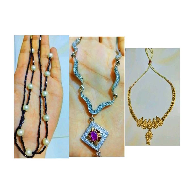 3-Elegant Necklaces Set