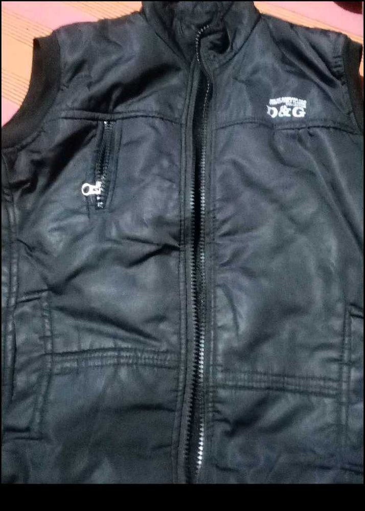 Stylish Black Padded Vest