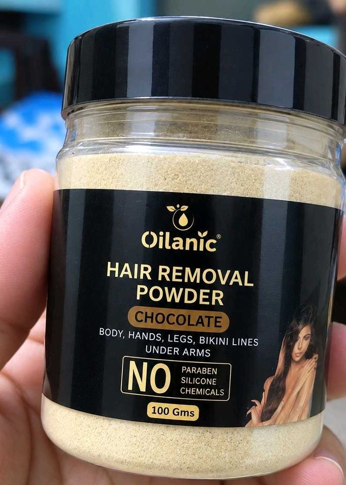 Oilanic Chocolate Hair Removal Powder