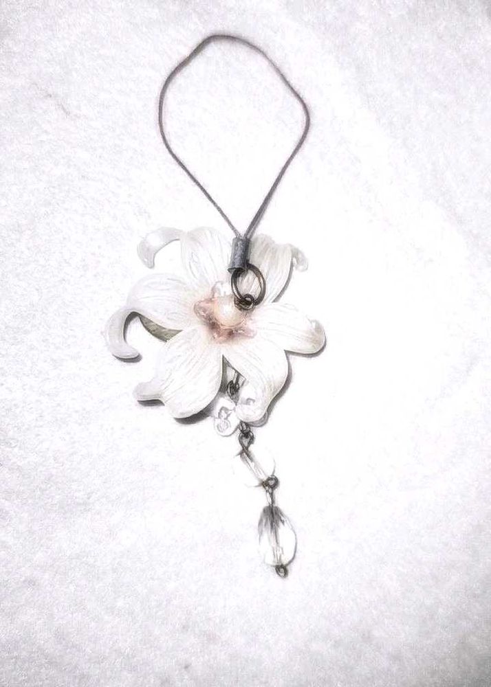 phone charm with Dangling Beads