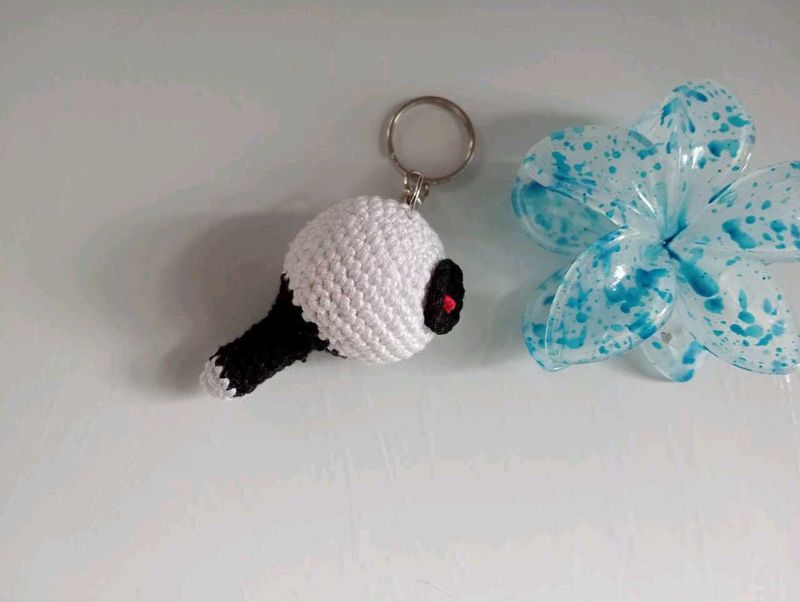 💜 BTS ARMY Bomb Crochet Keychain