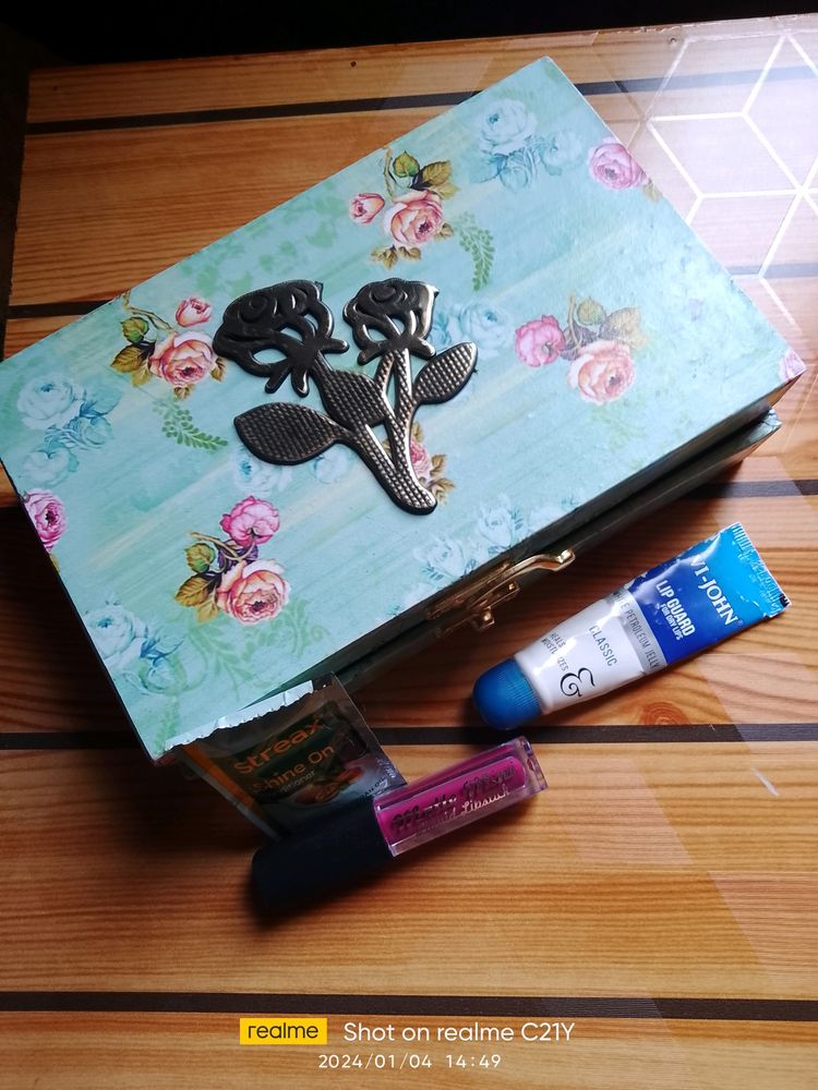 Combo Offer Jewellery Box And Other Cosmetics