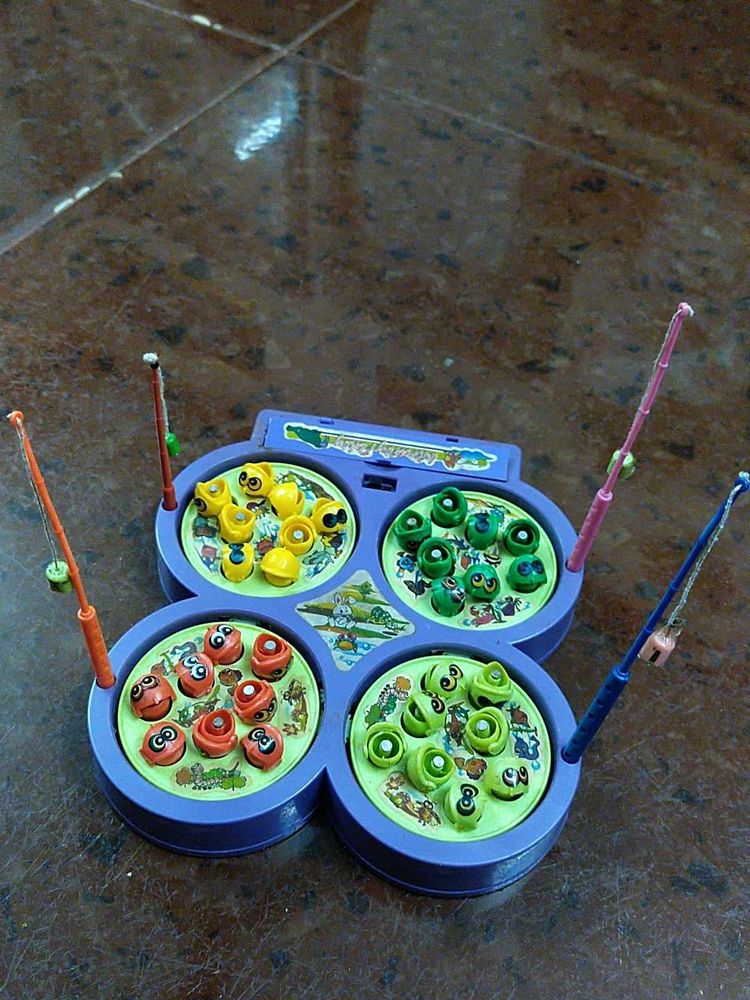 Vintage Magnetic Fishing Game